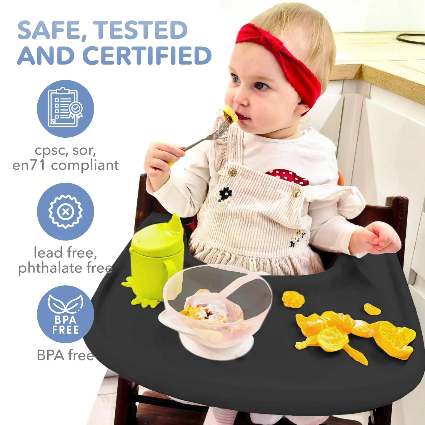 Babarta High Chair Tray Compatible with Stokke Tripp Trapp Chair (NEW)