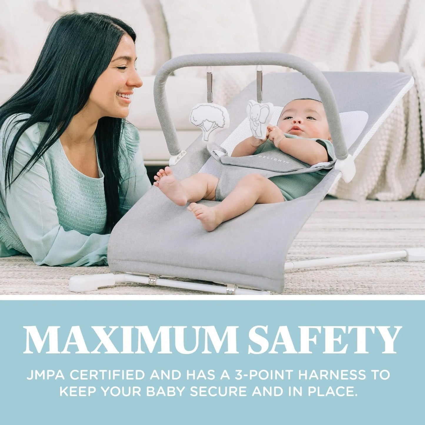 Baby Delight Highland Baby Bouncer (NEW)