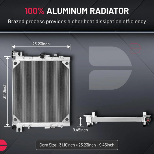 Aluminum Radiator Compatible with Jeep Wrangler (NEW)