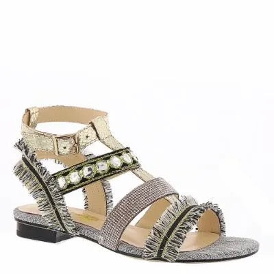 Beacon Kenzie - Womens 6.5 Silver Sandal W (NEW)