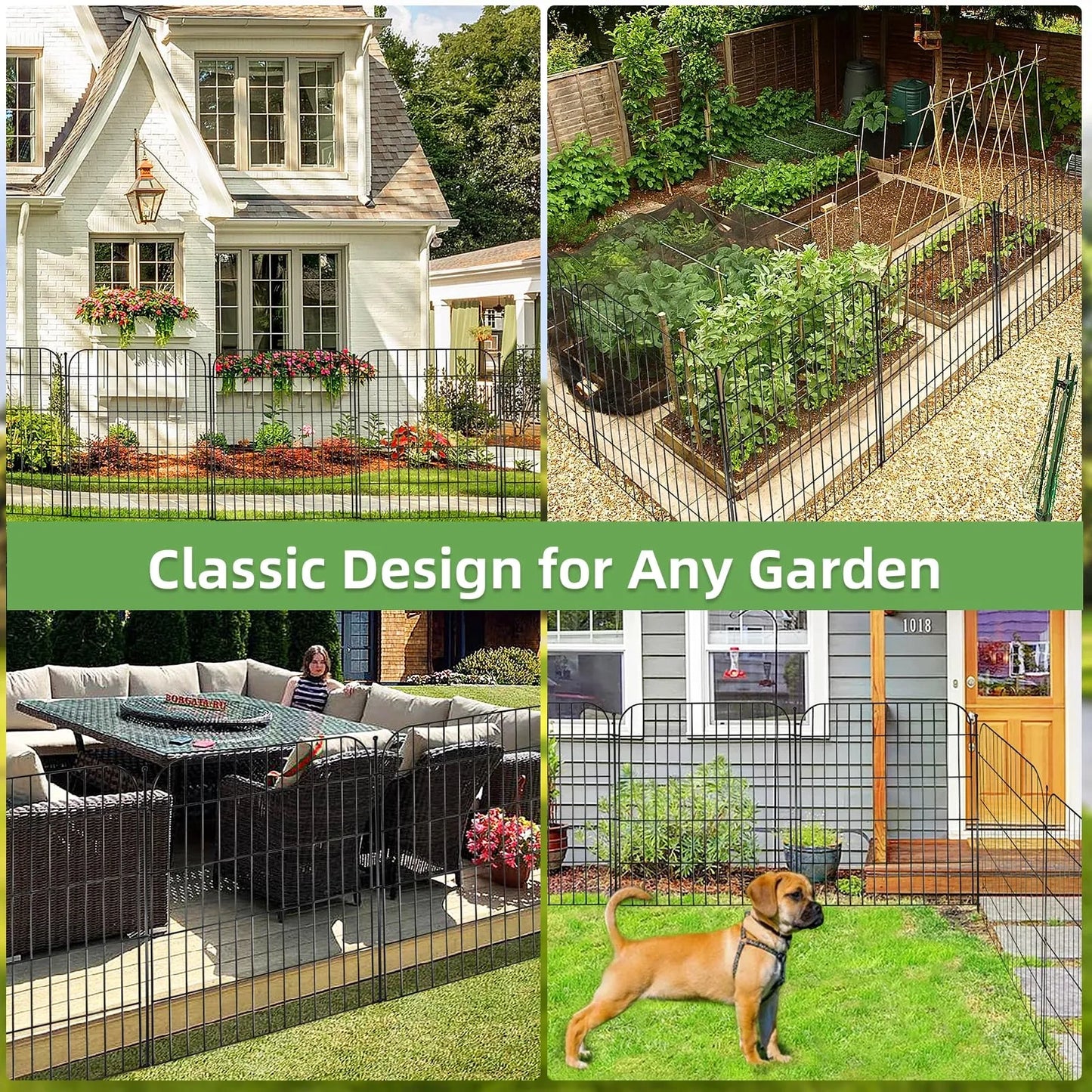 Blingluck Decorative Garden Fence (NEW)