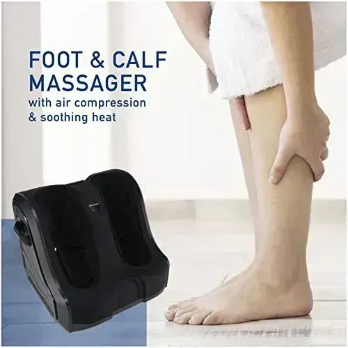 Brookstone Heated Foot & Calf Massager