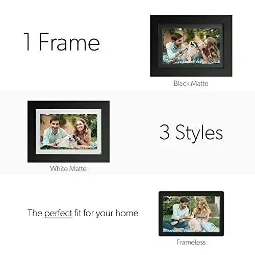 Brookstone PhotoShare Friends and Family Smart Frame, 10 inch (NEW)
