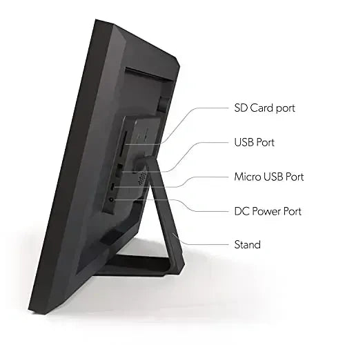 Brookstone PhotoShare Friends and Family Smart Frame, 10 inch (NEW)