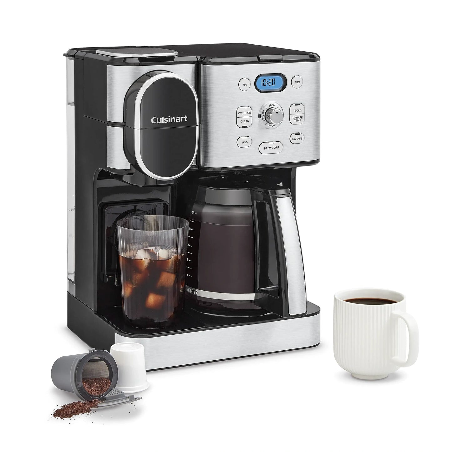 Cuisinart 12 Cup 2-In-1 Coffee Center Coffeemaker