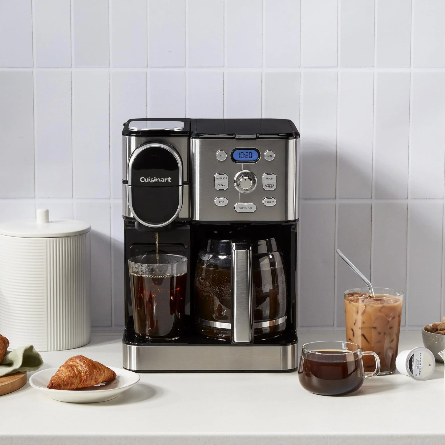 Cuisinart 12 Cup 2-In-1 Coffee Center Coffeemaker