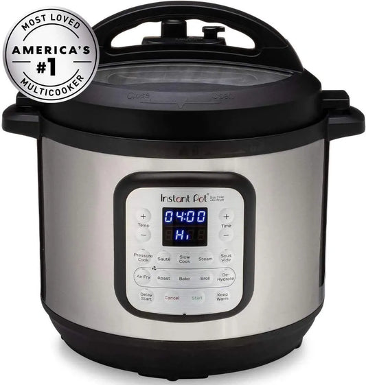 Instant 8 Quart Duo Crisp 11-in-1 Electric Pressure Cooker with Air Fryer