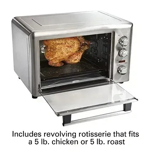 Hamilton Beach Countertop Rotisserie Convection Toaster Oven