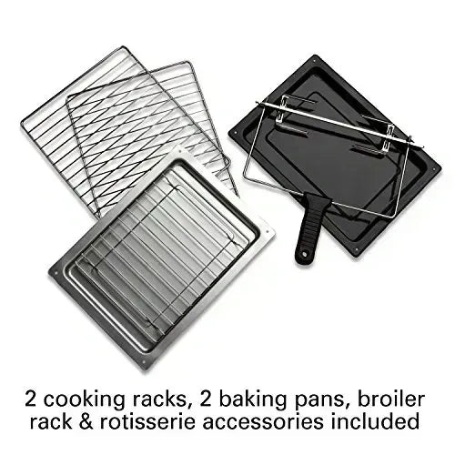 Hamilton Beach Countertop Rotisserie Convection Toaster Oven