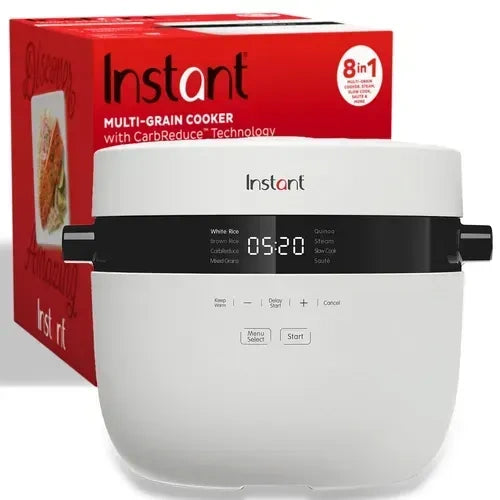 Instant Pot 20-Cup Rice and Grain with Carb Reducing Technology