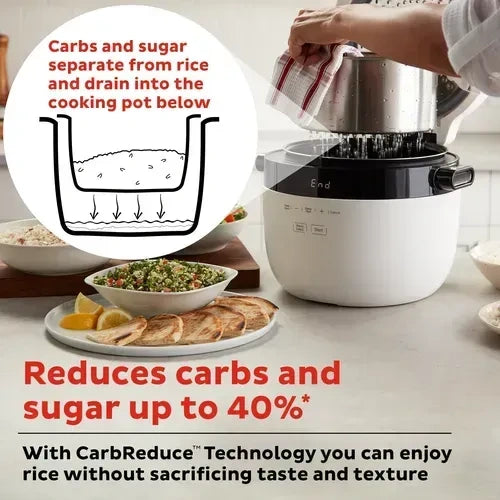 Instant Pot 20-Cup Rice and Grain with Carb Reducing Technology