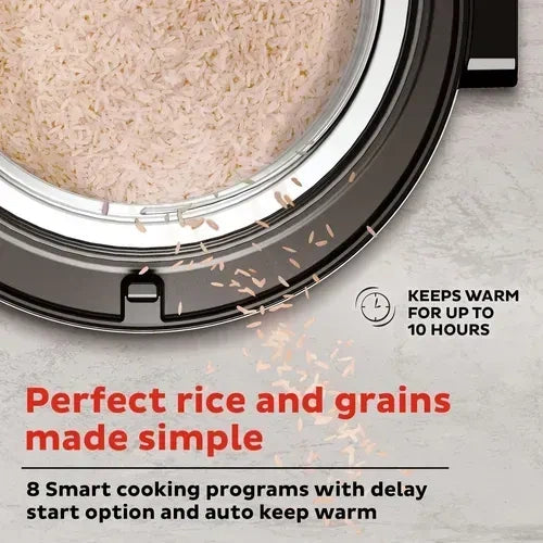 Instant Pot 20-Cup Rice and Grain with Carb Reducing Technology