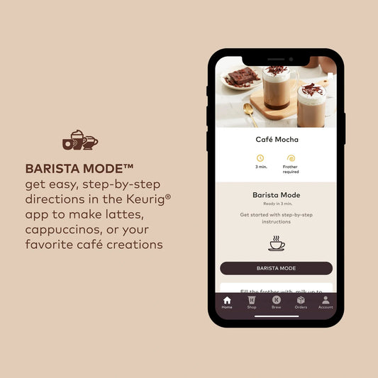 Keurig K-Cafe Smart Single Serve Coffee,Latte & Cappuccino Maker