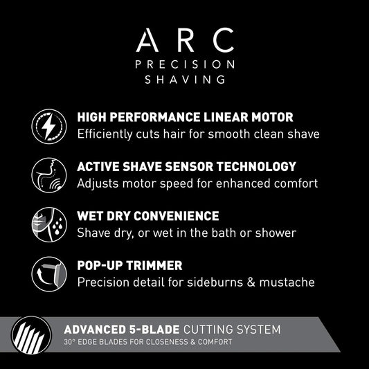 Panasonic ARC5 Wet/Dry 5-Blade Men S Electric Razor