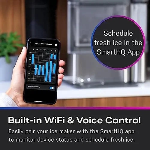 GEProfile Opal 2.0 38-lb. Portable Ice Maker with Nugget Ice Production