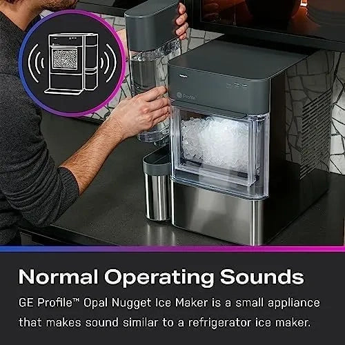 GEProfile Opal 2.0 38-lb. Portable Ice Maker with Nugget Ice Production