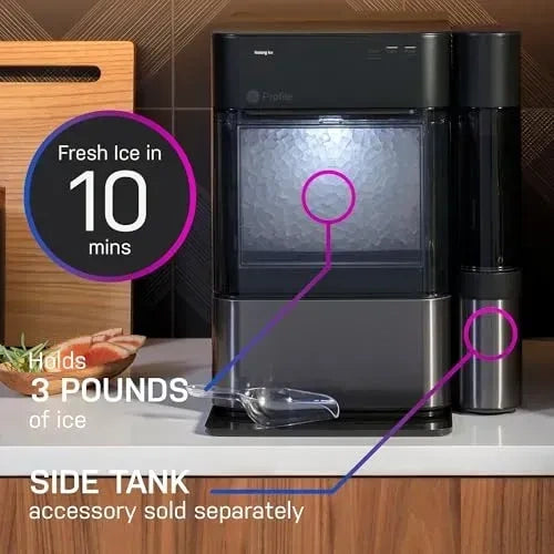 GE Profile Opal 2.0 38 lb. Portable Nugget Ice maker with Built-In WiFi