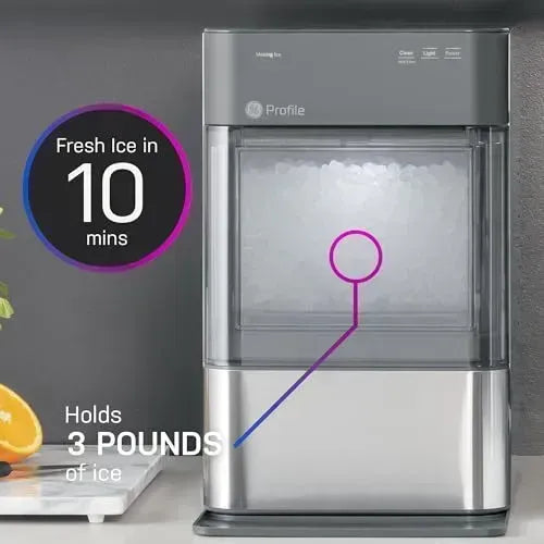 GE Profile Opal 2.0 38 lb Countertop Nugget Ice Maker