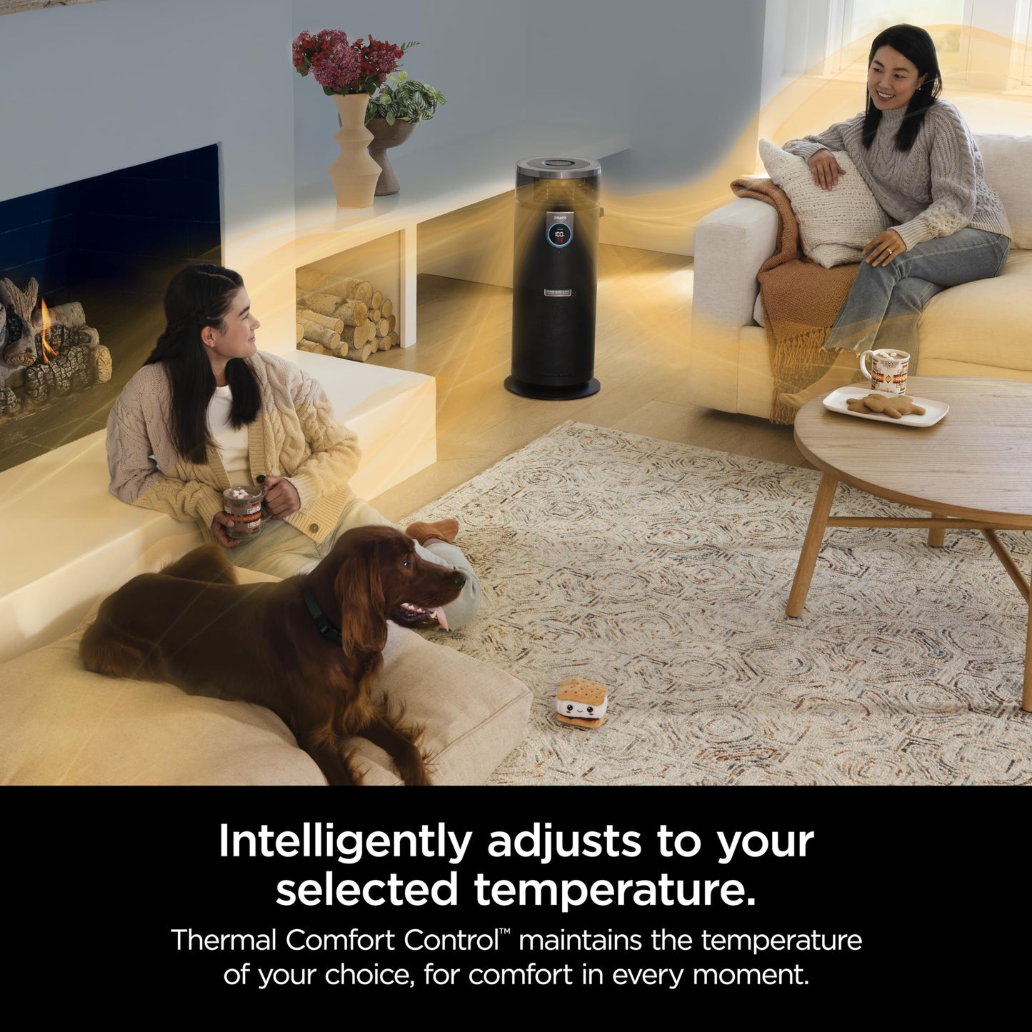 3-in-1 Max Air Purifier, Heater & Fan with NanoSeal HEPA