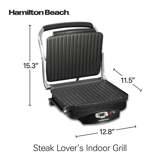 Hamilton Beach Steak Lover's Indoor Searing Grill