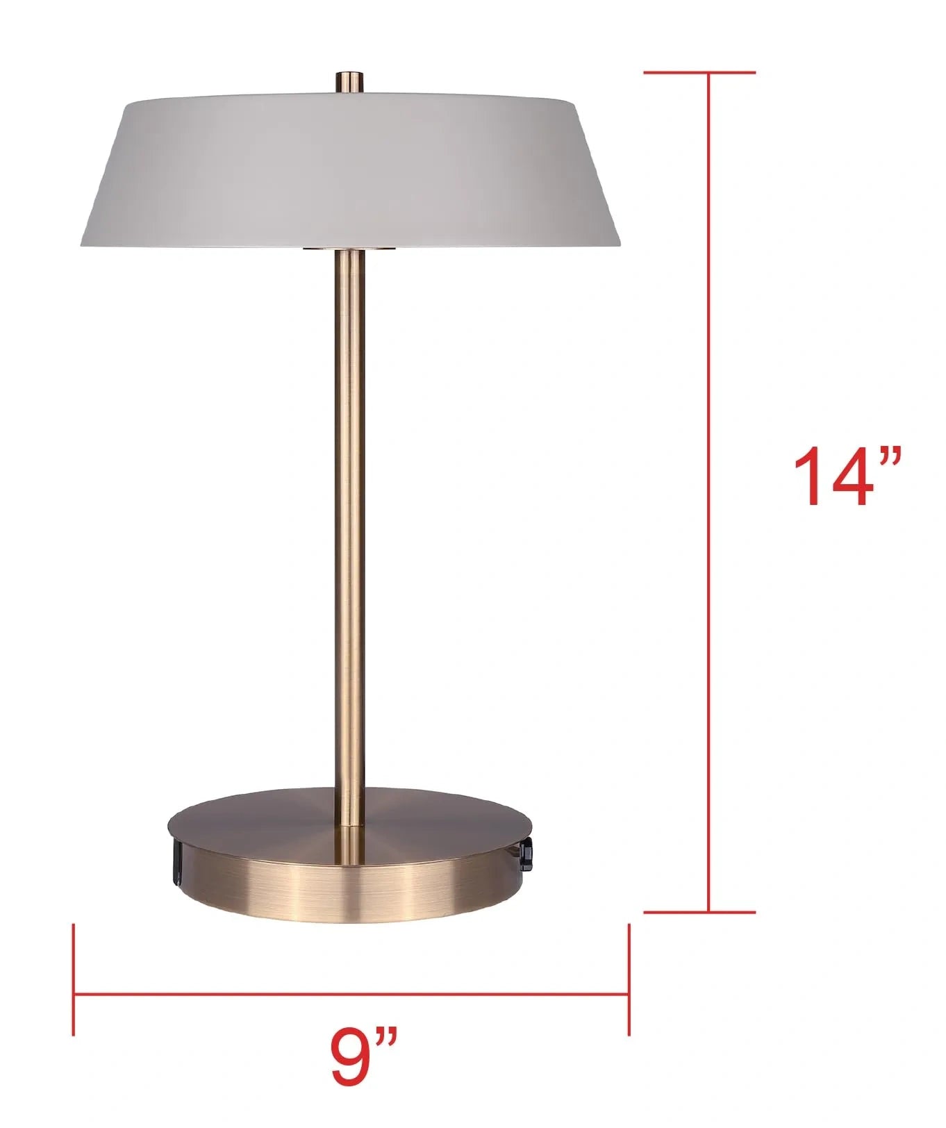 Canarm Jessa 14-Inch Integrated LED Table Lamp (NEW)