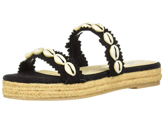 Callisto Womens Windham Open Toe Casual Slide Sandals Suede Size 5.0 (NEW)