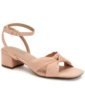 Charter Club Womens Vickaay Microfiber Dress Sandals Pink 9.5 Medium (B M) (NEW)