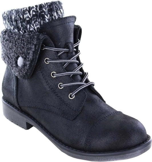 Cliffs by White Mountain Women's Duena Lace up Boots Size 10.0 M (NEW)