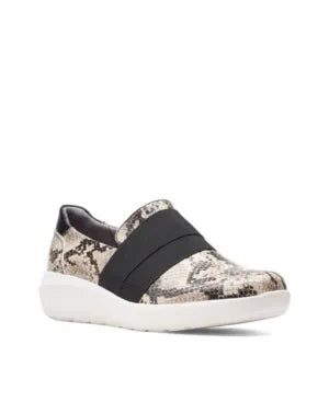 Clarks Kayleigh River Women S Banded Shoes Taupe Size 8.5 (NEW)