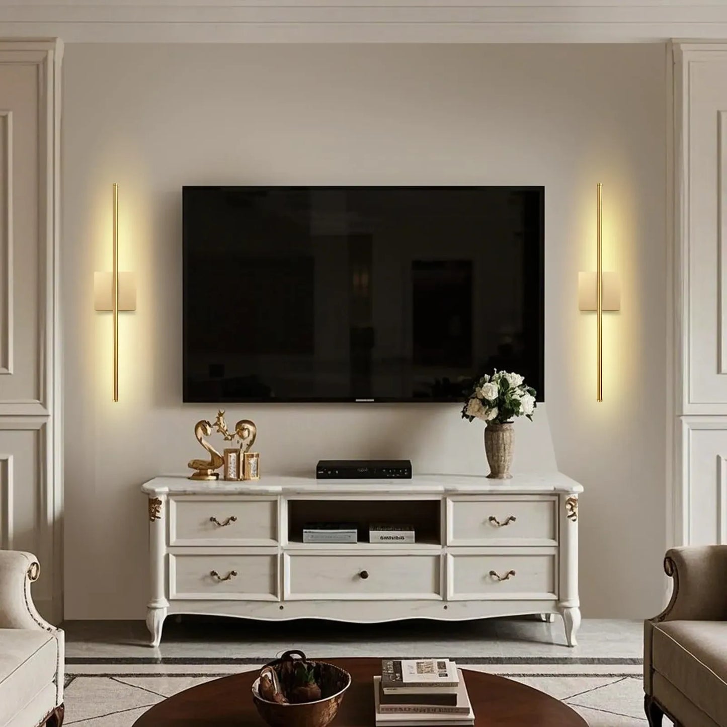 DZW 12000mAh Battery Operated Wall Sconces with Remote Control (NEW)