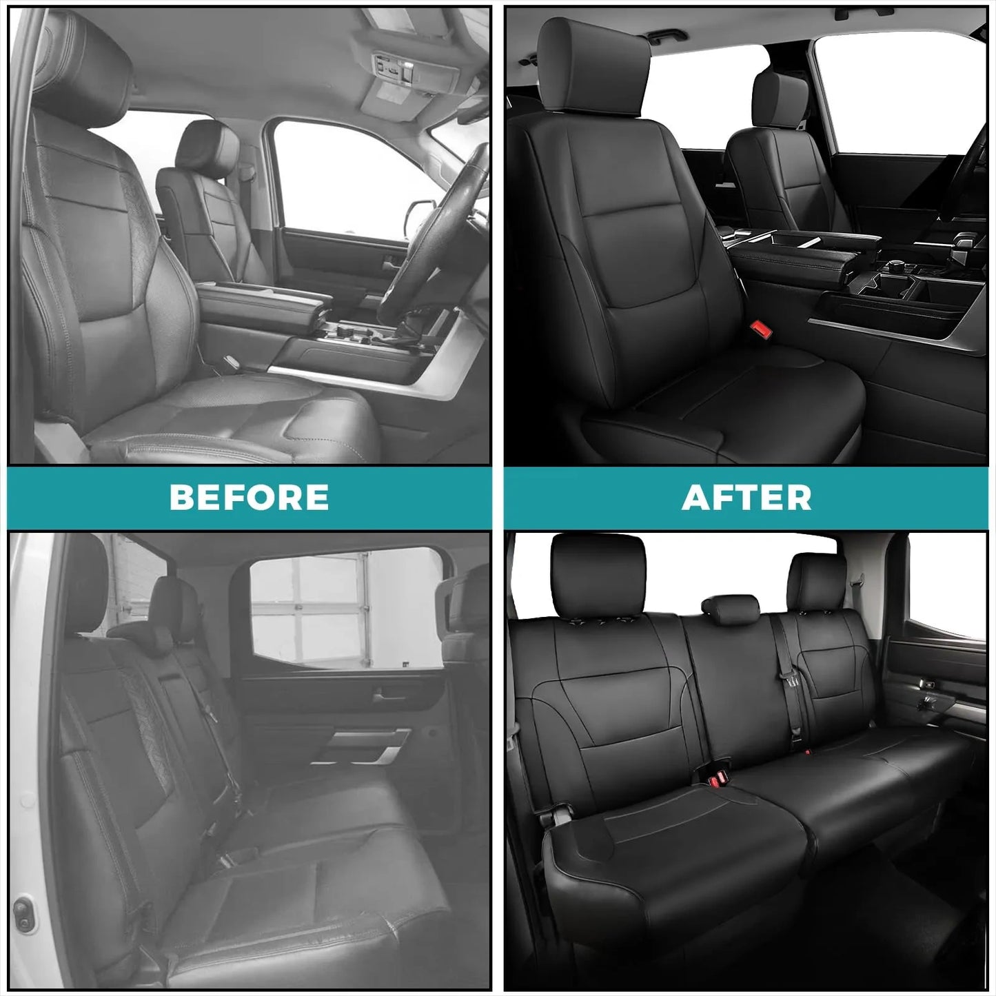 Tundra Seat Covers 2022-2025 Full Set (NEW)