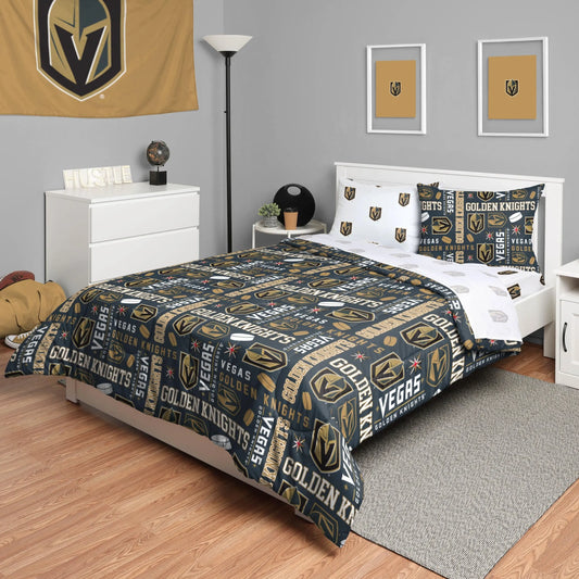 FOCO Comforter Bedding 5 Piece Set (NEW)