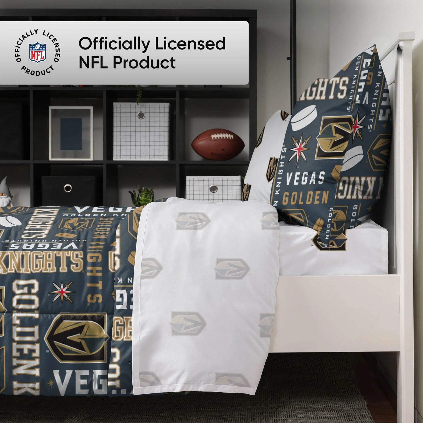 FOCO Comforter Bedding 5 Piece Set (NEW)