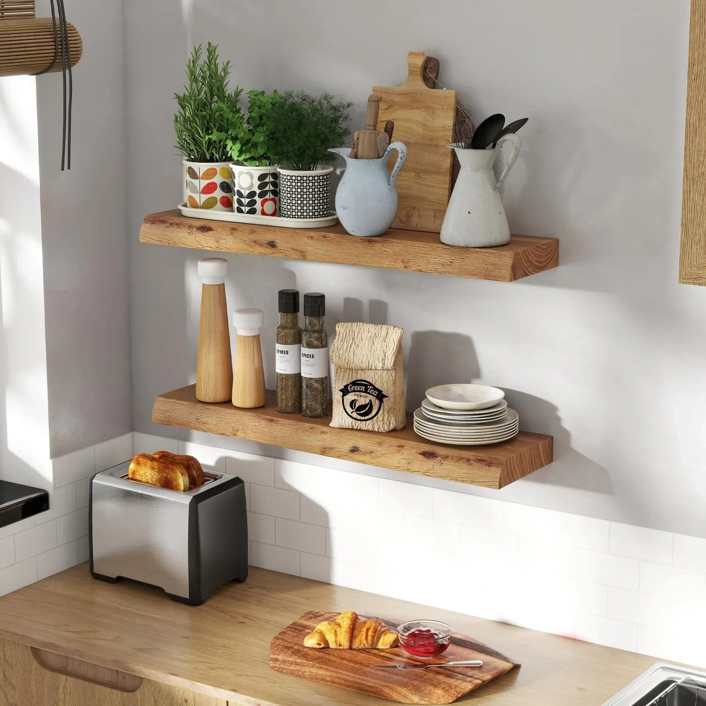 Fun Memories 30 inch Floating Shelves (NEW)