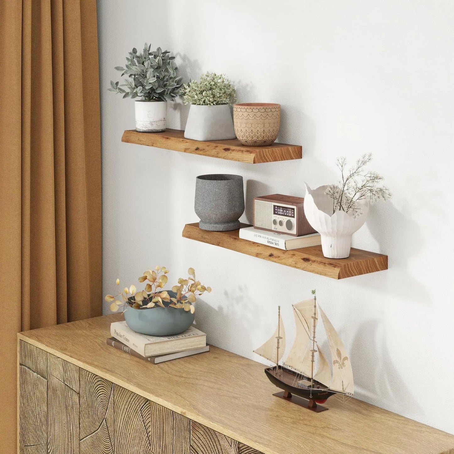 Fun Memories 30 inch Floating Shelves (NEW)