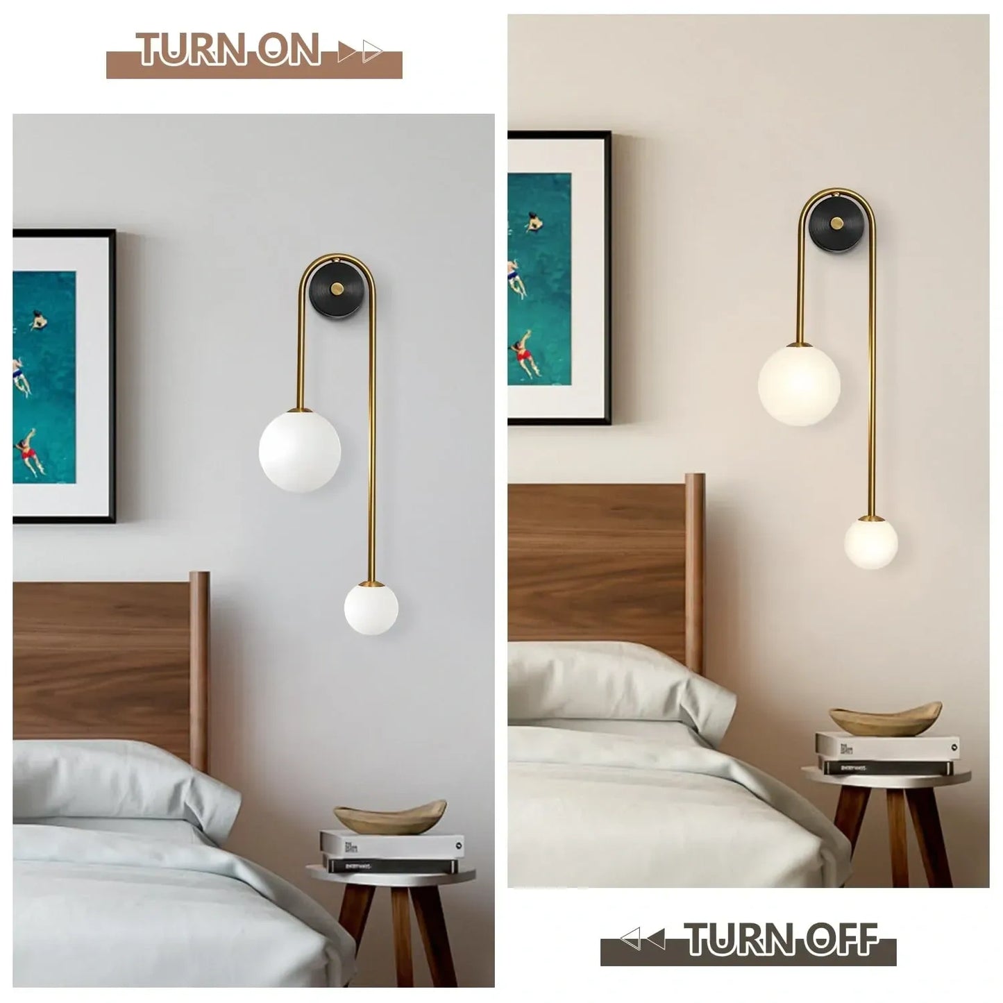 Fulesi Globe Glass Wall Sconce (NEW)