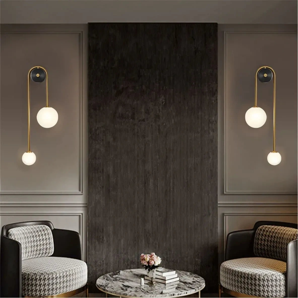 Fulesi Globe Glass Wall Sconce (NEW)