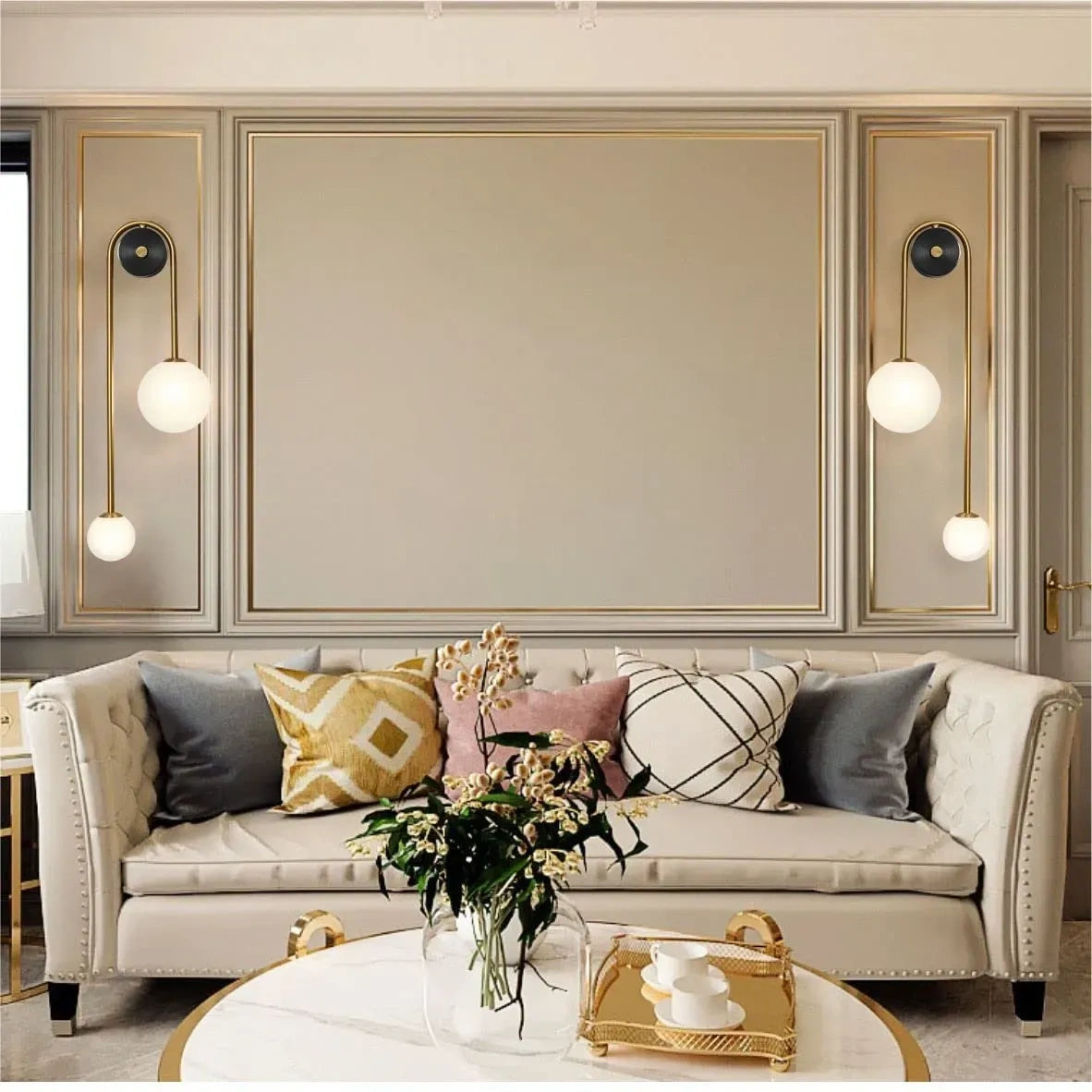 Fulesi Globe Glass Wall Sconce (NEW)