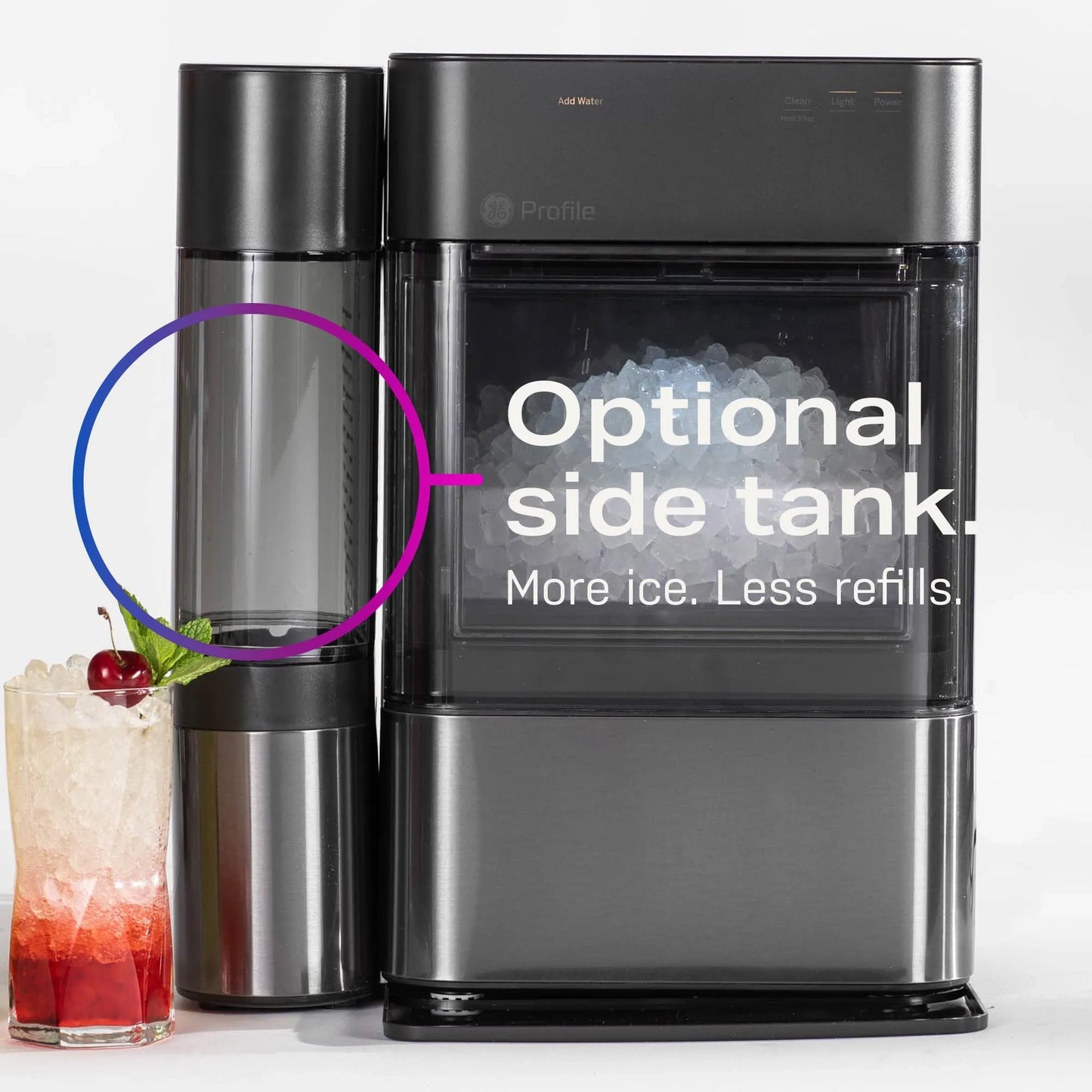 GE Profile Opal 2.0 38 lb. Portable Nugget Ice maker with Built-In WiFi