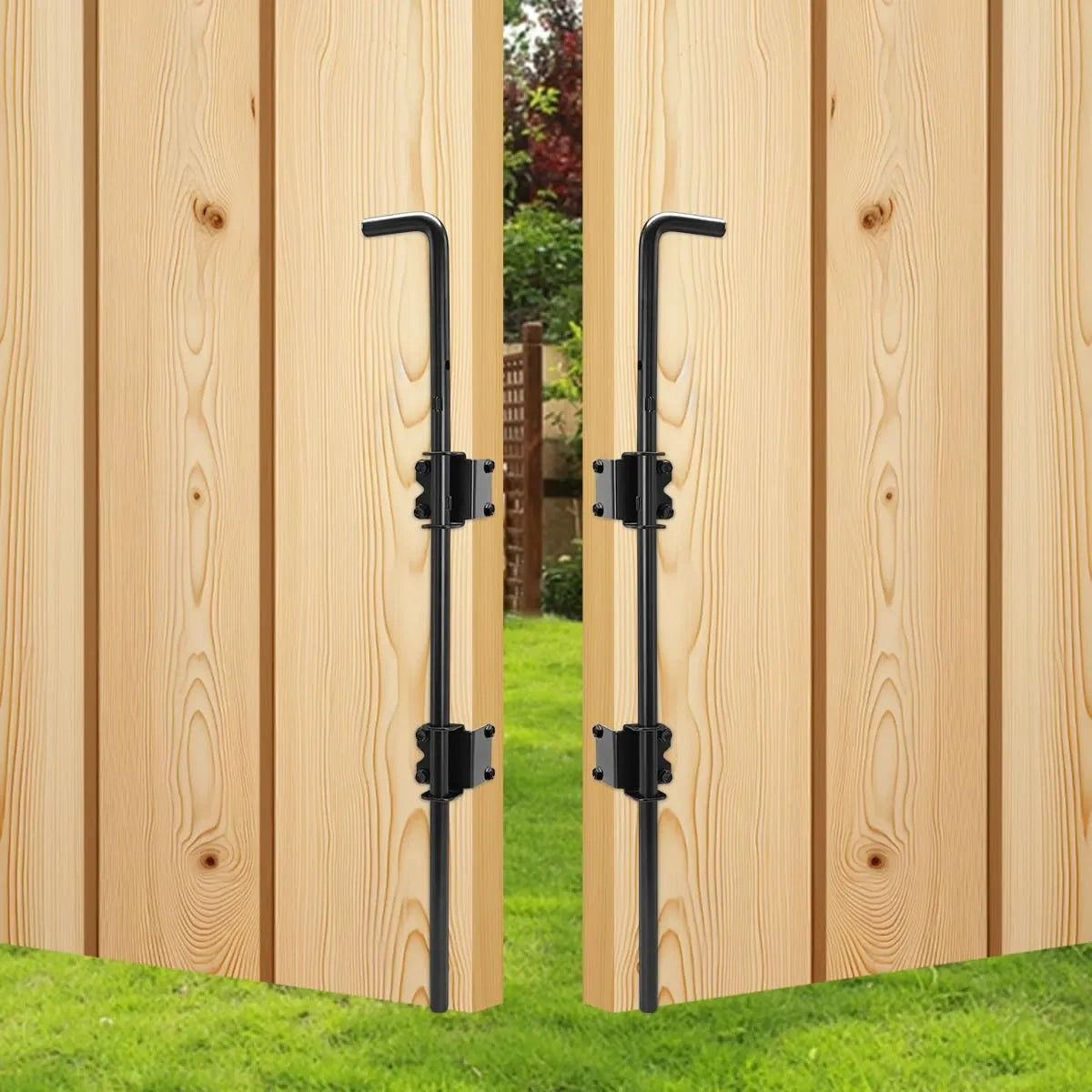 Cane Bolt Heavy Duty Gate Drop Rod 2 Pack  (NEW)