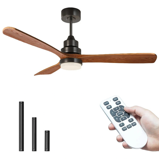 HEIBUETY Ceiling Fans with Lights and Remote (NEW)