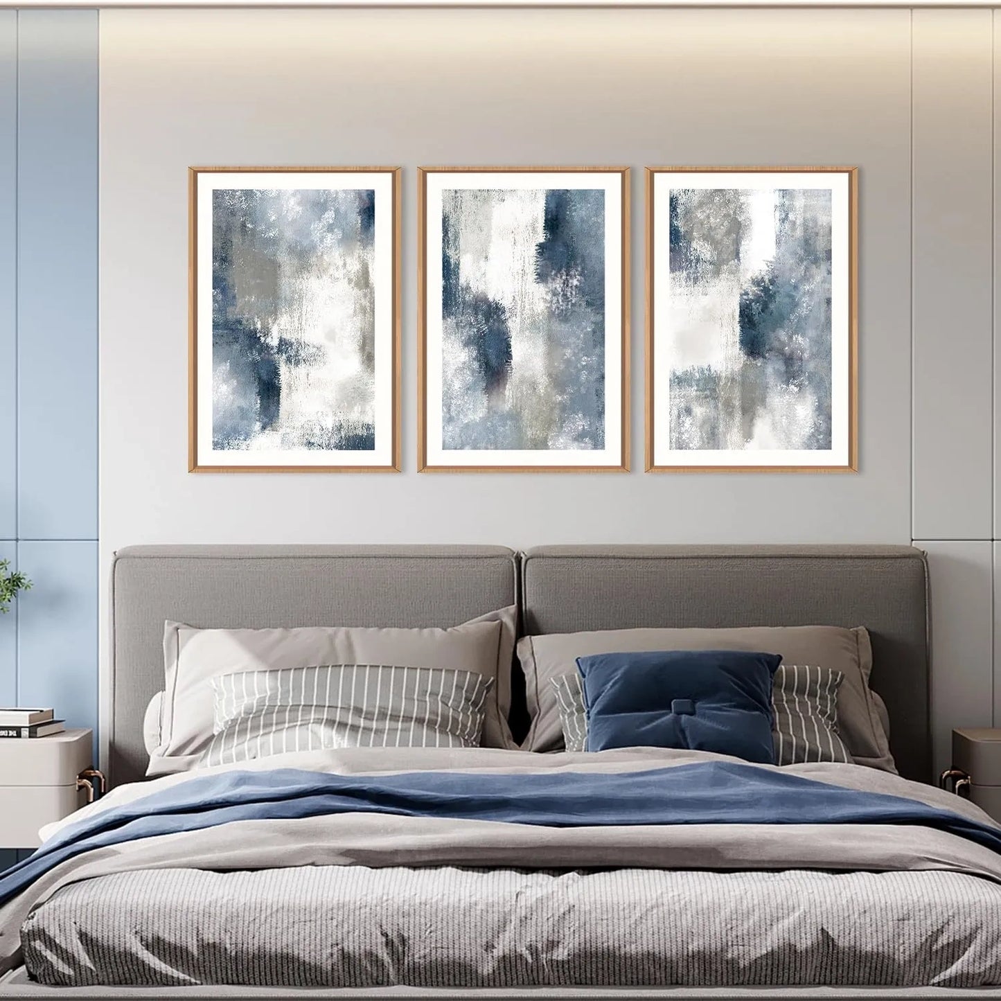 Framed Canvas Wall Art Set (NEW)