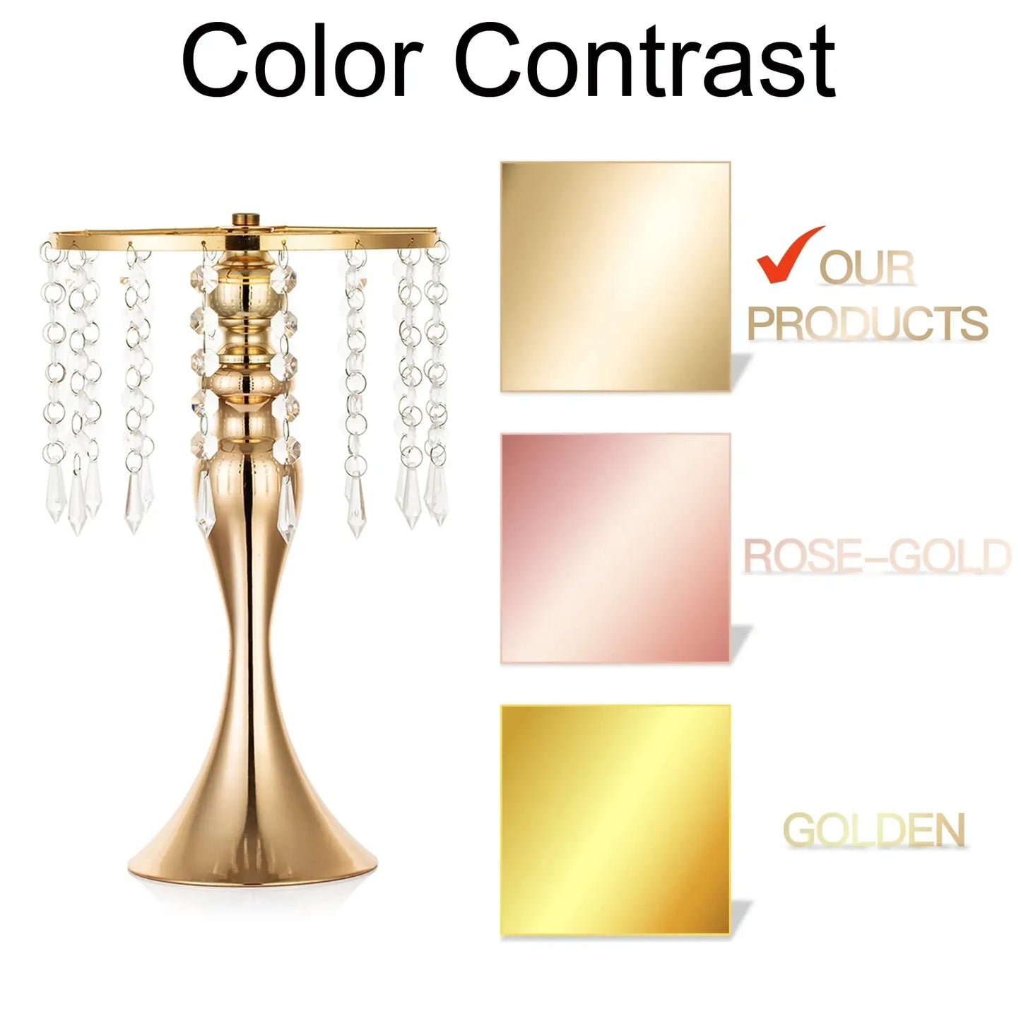 Inweder 10 Pcs Vases for Centerpieces (NEW)