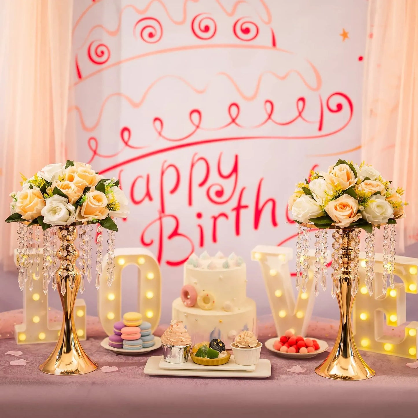 Inweder 10 Pcs Vases for Centerpieces (NEW)