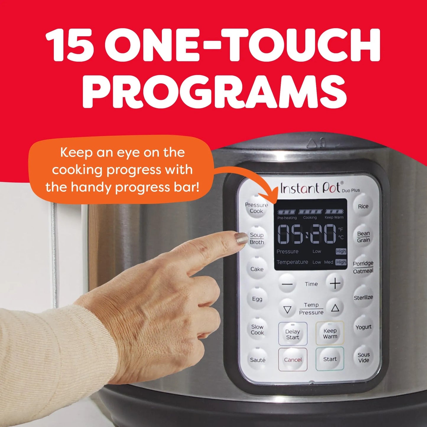 Instant Pot Duo Plus 9-in-1 Multicooker (NEW)