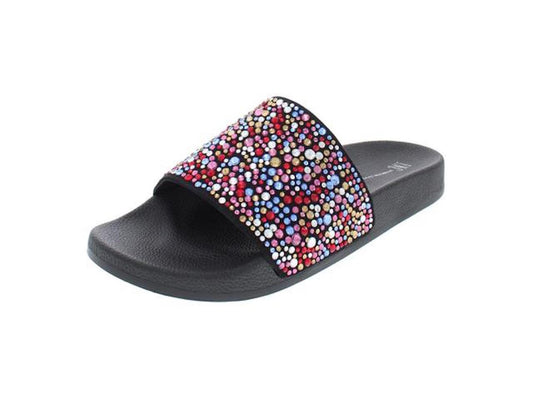 INC International Concepts Womens Peymin Open Toe Casual Slide Sandals