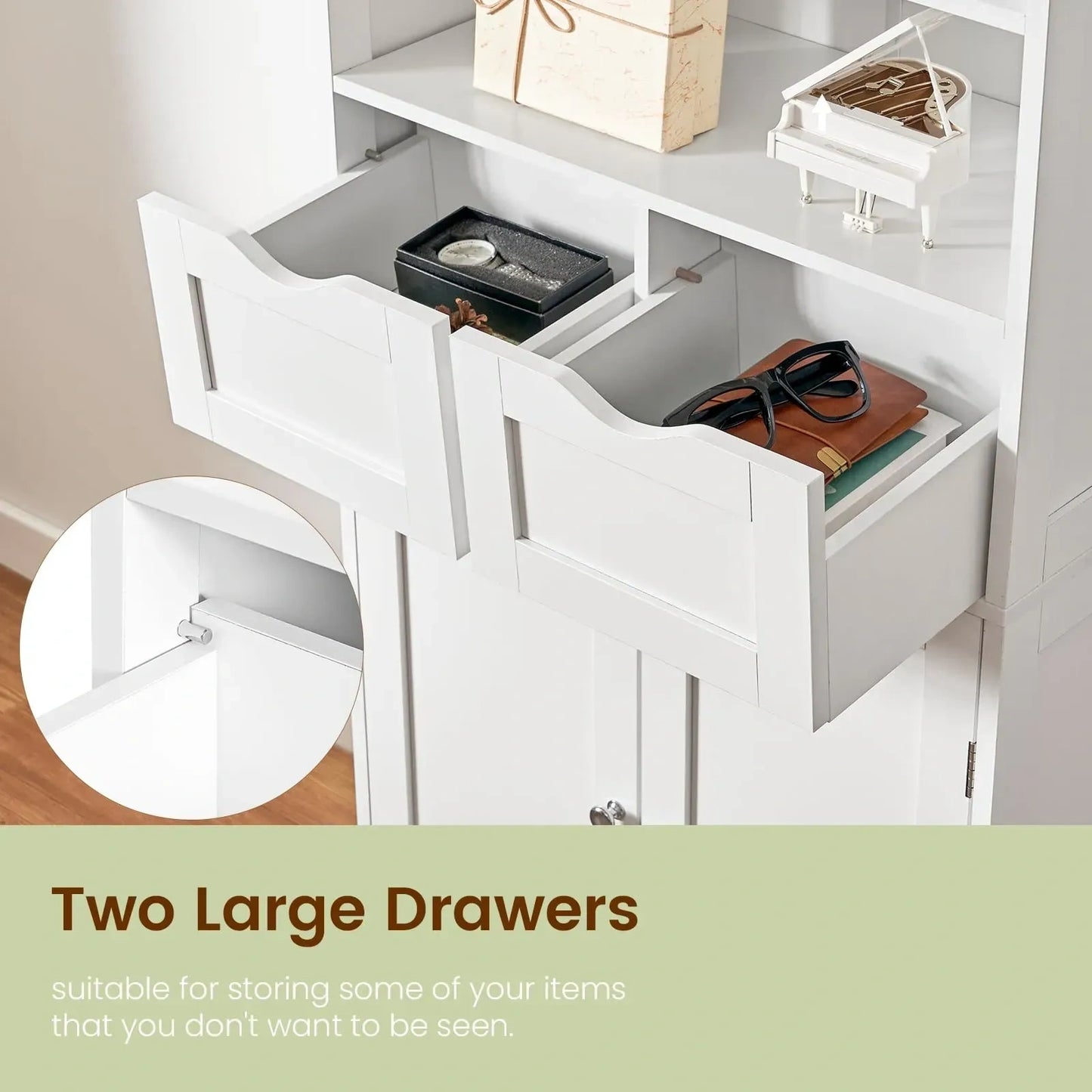 Iwell Tall Bathroom Cabinet (NEW)