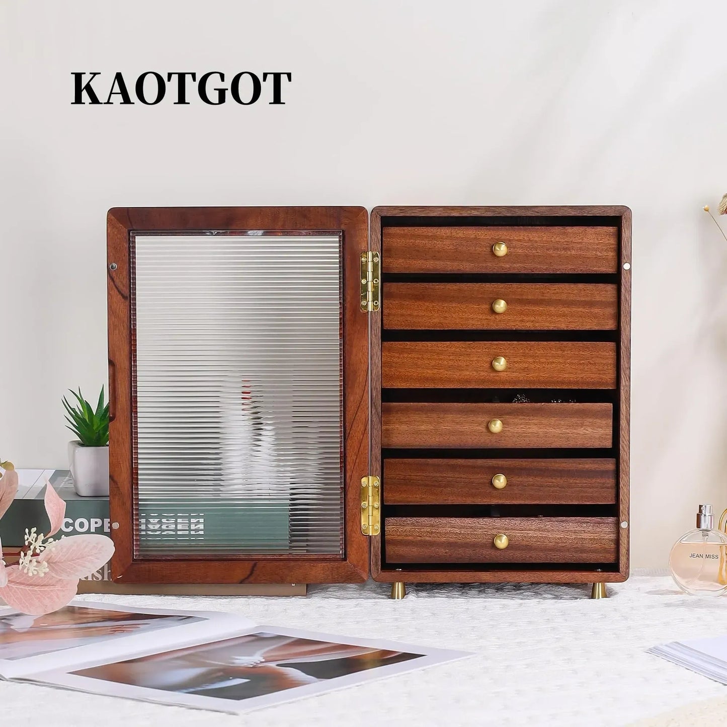 Jewelry Box for Women Wood Jewelry Organizer Box (NEW)