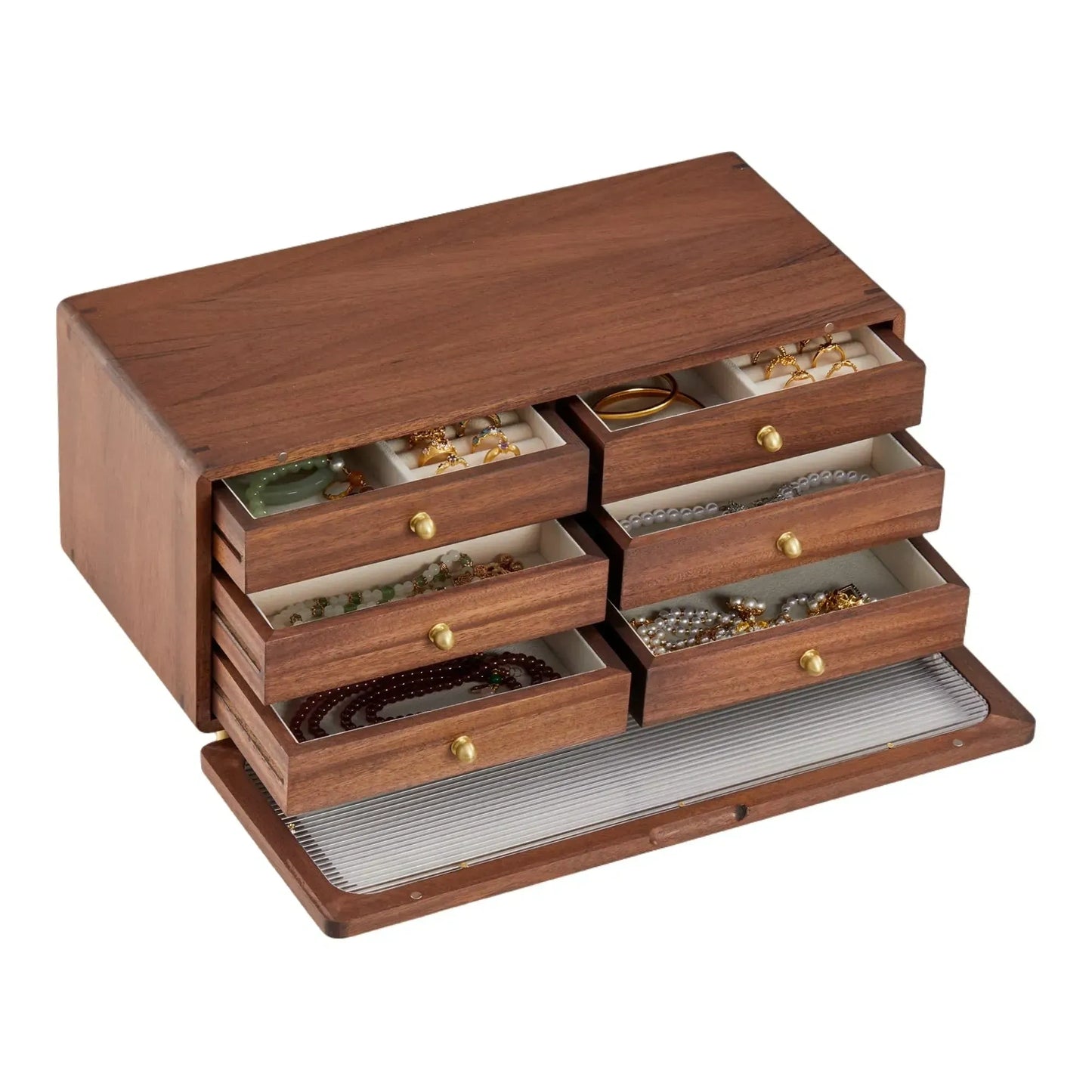 Solid Wood Jewelry Organizer For Women (NEW)