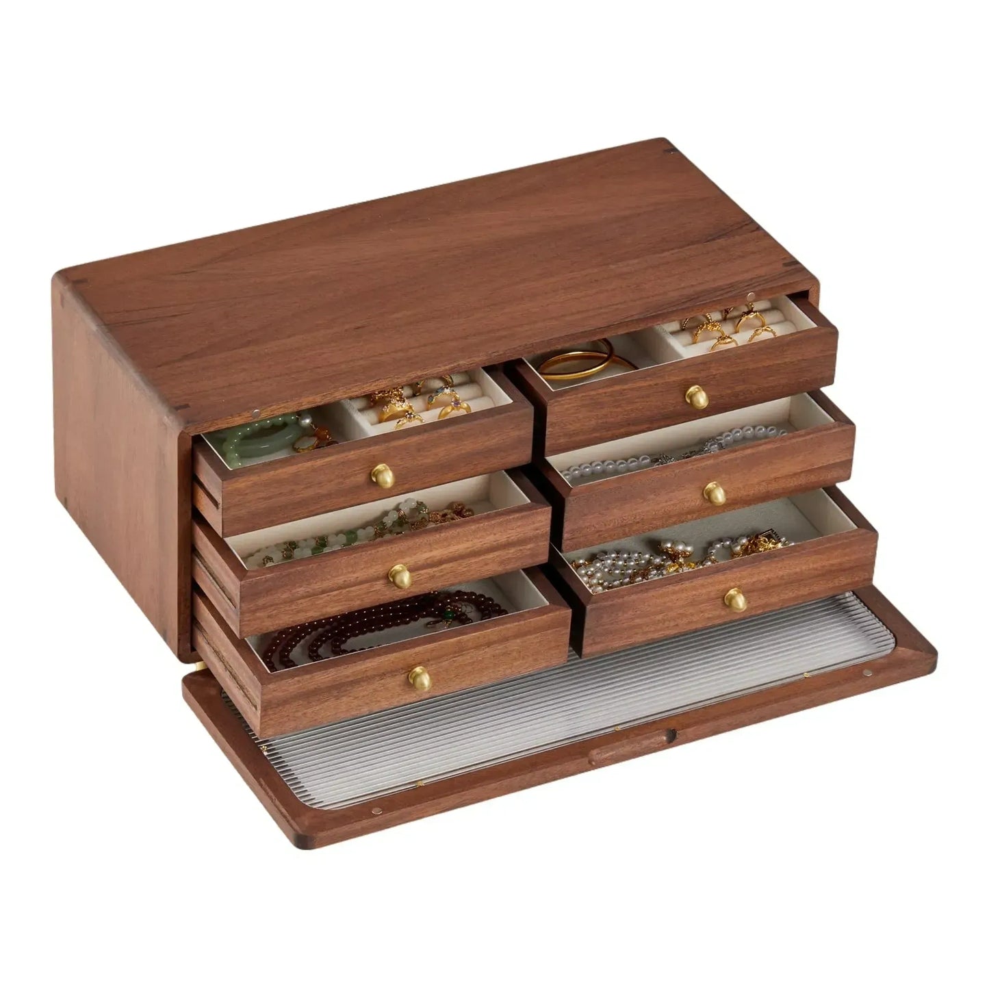 Solid Wood Jewelry Organizer For Women (NEW)